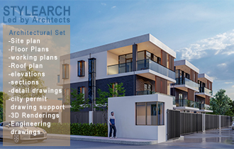 Construction Drawing Set for Residential Projects