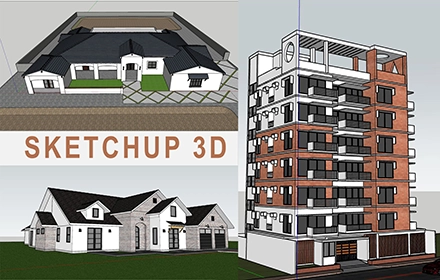 Convert your pdf plan into a detailed sketchup model