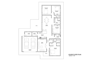 Floor plan cleanup for real estate listing