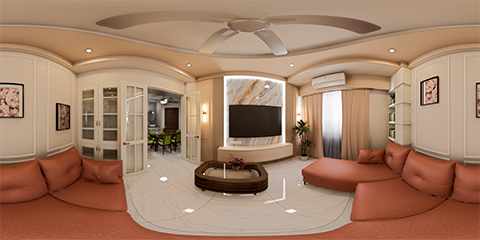 Interactive 360° Virtual Tour for Real Estate & Architectural Projects