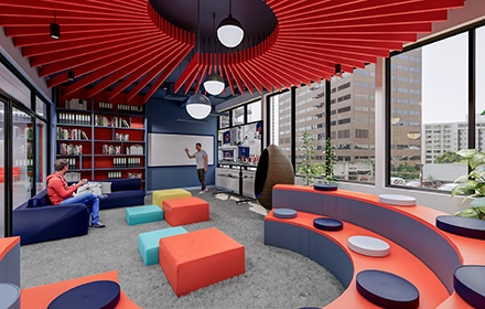 Office Interior Design, Space Planning & Fit-Out Drawings