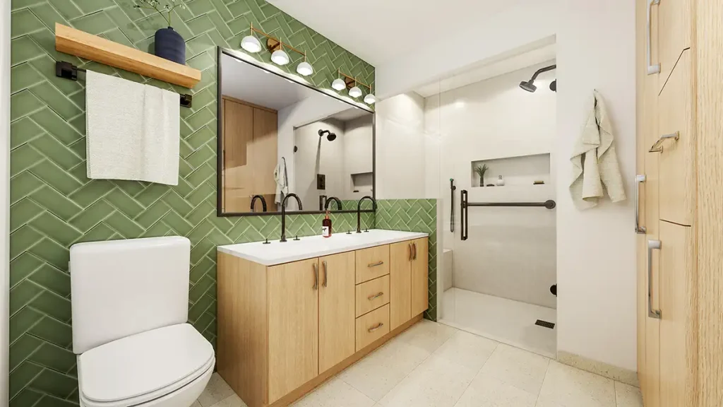 bathroom remodeling and portfolio works