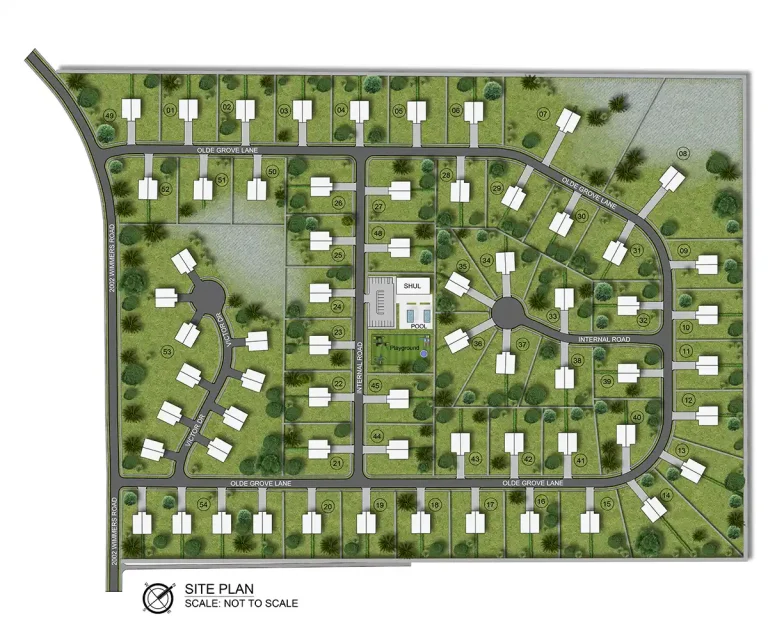 site plan renderings